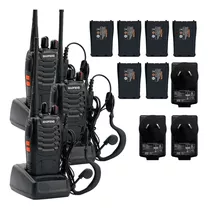 Set X 3 Handy Baofeng Radio Walkie Talkie Bf999s 16ch Uhf