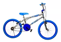 Bicicleta Infantil Aro 20 Cromada Cross Freestyle Ideal