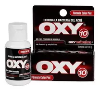 Oxy 10 Anti Barros Y Espinillas Fórmula Color Piel 30g Tipo De Piel Grasa