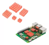  Dissipadores De Calor Premium Em Cobre Raspberry Pi5 Pi 5