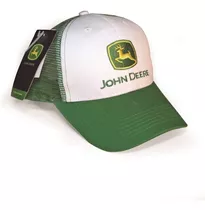 Jockey John Deere Blanco/malla Verde Original (797261)