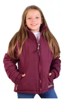 Campera Niños De Gross Impermeable Con Polar Abrigo Capucha