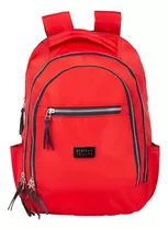 Mochila Porta Notebook Ekko Agarrate Catalina Color Rojo