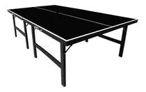 Mesa De Ping Pong Klopf 1010 Fabricada Em Mdp Cor Preto