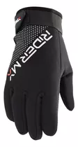 Luva Motocross Trilha Enduro Moto Bike Off Road Rider Mx Cor Preto Tamanho G