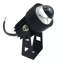 Projetor Led 10w Luminária Foco Fechado Ip65 Branco Quente