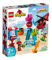 Homem-aranha E Amigos Parque De Diversões Lego Duplo 10963