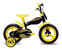 Bicicleta Aro 12 Infantil Track Bikes Tracktor Pa Amarelo
