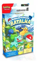 Deck Pokémon Minha Primeira Batalha Pikachu E Bulbassauro