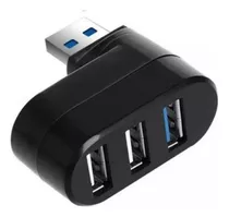 1 Hub De Laptop 3 Portas Usb 3.0 Hub Mini 90/180 Graus Gira