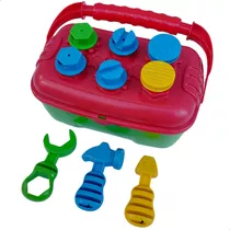 Brinquedo Kit Maleta De Ferramenta Infantil Educativo 3 Anos