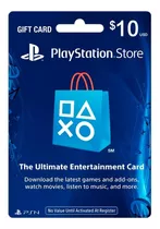 Sony - Play Station Network Card Psn $10 Ps3 Ps4 