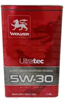 Aceite Motor 5w30 Wolver Sintetico Ultratec C3 4lt