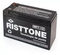 Bateria Risttone De Gel 12v 7a 7ah Recargable Ups Alarmas