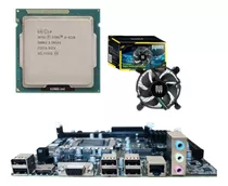 Kit Placa Mãe 1155 Processador I3 3220 E Cooler 