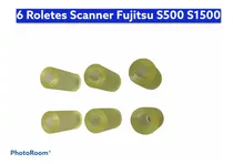 Kit C 6 Roletes Scanner Fujitsu S500, S1500 Novos