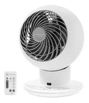 Ventilador De Globo Giratorio Control Remoto 5 Velocidades Color De La Estructura Blanco