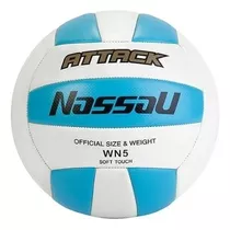 Pelota De Voley Nassau Attack Numero 5 Profesional