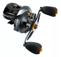 Carretilha De Pesca Vrs Fishing Alpha Pro 18 Rolamentos Cor Preto Lado Da Manivela Esquerdo