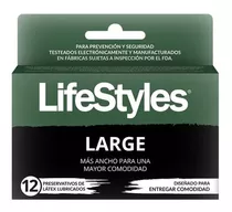 Lifestyles Preservativo Large 12 Condones