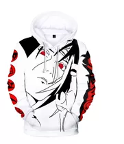 Sudadera Con Capucha Con Estampado De Anime Naruto Itachi Uc