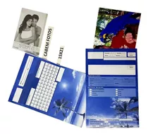 Envelope Fotoacabamento Numerado Psg Azul Kodak E Fuji (500)