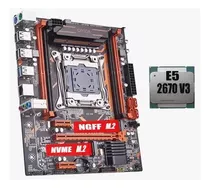Kit Placa Mãe X99 + Xeon E5-2670 V3 + 16gb Ddr4