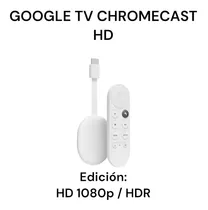 Google Tv Chromecast Hd Con Android Tv (control Y Baterias)