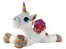 Unicornio De Peluche Gigante Pony Divino Regala En Grande!!