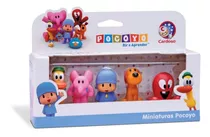 Miniaturas Dedoches De Banho Turma Do Pocoyo Cardoso 5 Peças