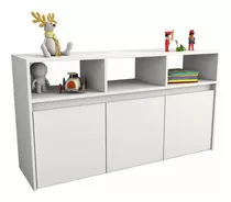 Mueble Juguetero Guardado Organizador Juguetes Baul C Ruedas Color Everest