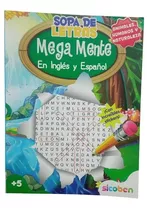 Libro Sopa De Letras Y Crucigramas Ingles-español Sicoben