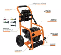 Hidrolavadora Tipo Karcher Con Motor A Gasolina 3300psi 7hp