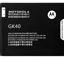 Bateria Pila Motorola Moto E4 Xt1765 Xt1766 Xt1768 Gk40