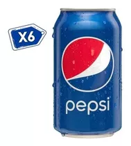 Refresco Pepsi Cola Lata 355ml  6 Unidades Lf