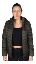 Campera Mujer Interior Piel Capucha Desmontable Oldtown Polo