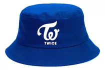 Gorro Piluso - Bucket Hat - Twice - Logos / Música / K-pop