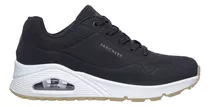 Tenis Para Mujer Skechers Uno Stand On Air Color Negro/blanco - Adulto 5 Mx