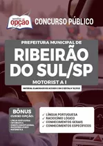 Apostila Concurso Ribeirão Do Sul Sp - Motorista 1