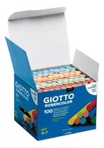Giz Escolar Giotto Robercolor Lettering Cx 100 Coloridos