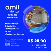 Plano Odontologico Amil Dental 205 Empresarial