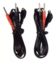 2 Cables Para Tens Ems Tipo Aguja 2 Salidas 