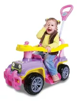 Carrinho Passeio Jip Jip Buzina Som Infantil Maral Menina