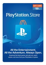 Psn Playstation Ps4 Store 50 Usd Codigo Digital Para Juegos 