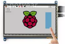 Pantalla Para Raspberri Pi3 Pi4 Touch 7 PuLG Ecuaplus