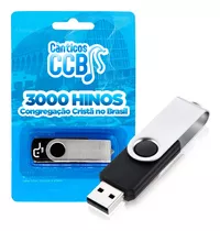 Pendrive C/ 3000 Hinos Ccb + Hinário Cifrado P/ Violão *