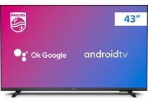 Smart Tv Android 43'' Full Hd 43pfg6917/78 Philips Bivolt