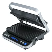 Plancha Parrilla Contact Grill Marmicoc Ma4610 Color Gris