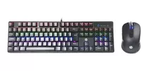 Kit Teclado/mouse Ilumin Hp Gm200 Usb Gaming Preto 2400dpi´s