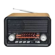 Parlante Portatil Bluetooth Radio Am Fm Sw Musica Oficina